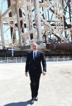 Президент Ильхам Алиев принял участие в церемонии отправки в море опорного блока месторождения «Карабах» (ФОТО/ВИДЕО)