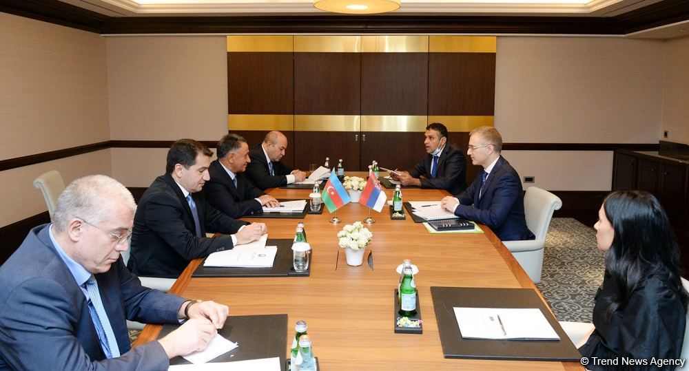 Состоялась встреча между вице-премьером Сербии и азербайджанской делегацией (ФОТО)
