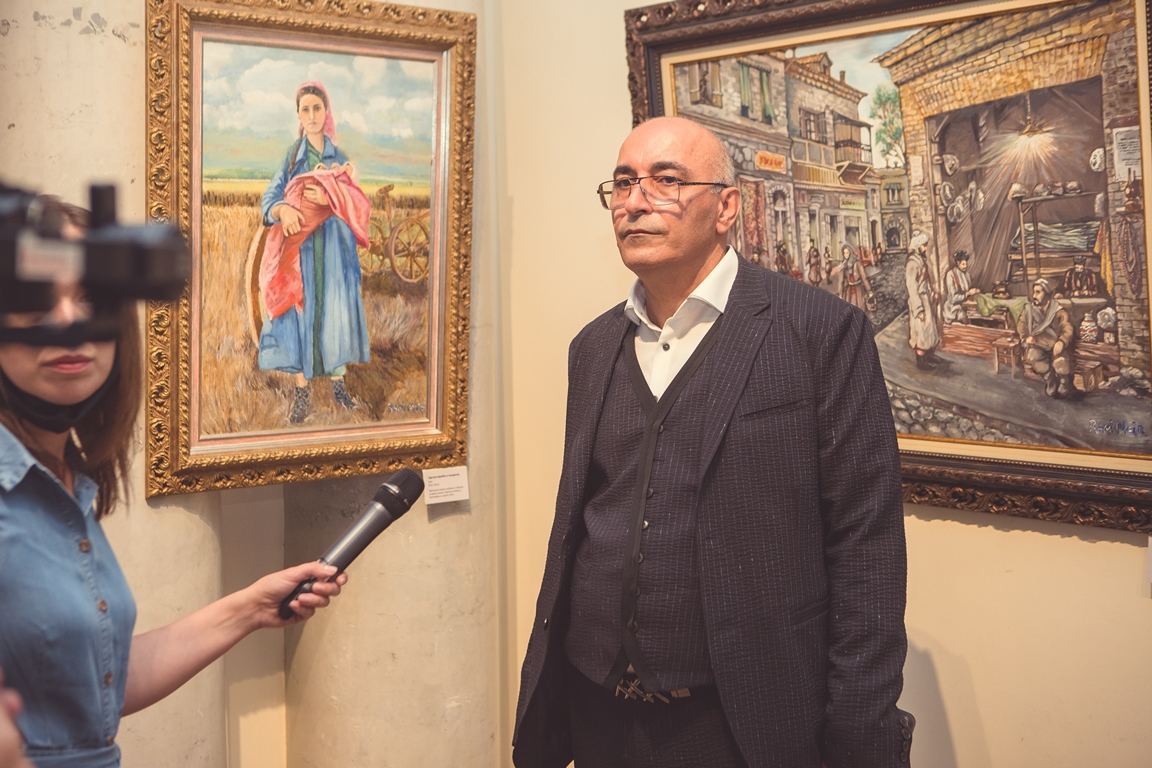В Москве открылась выставка картин бакинца Рами Меира (ВИДЕО, ФОТО)
