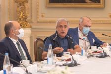 Помощник Президента Азербайджана провел встречу с группой известных деятелей культуры и искусства (ФОТО)