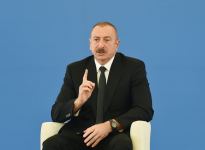 Президент Ильхам Алиев ознакомился со строительством 330/220/110-киловольтной электроподстанции «Гобу» (ФОТО)