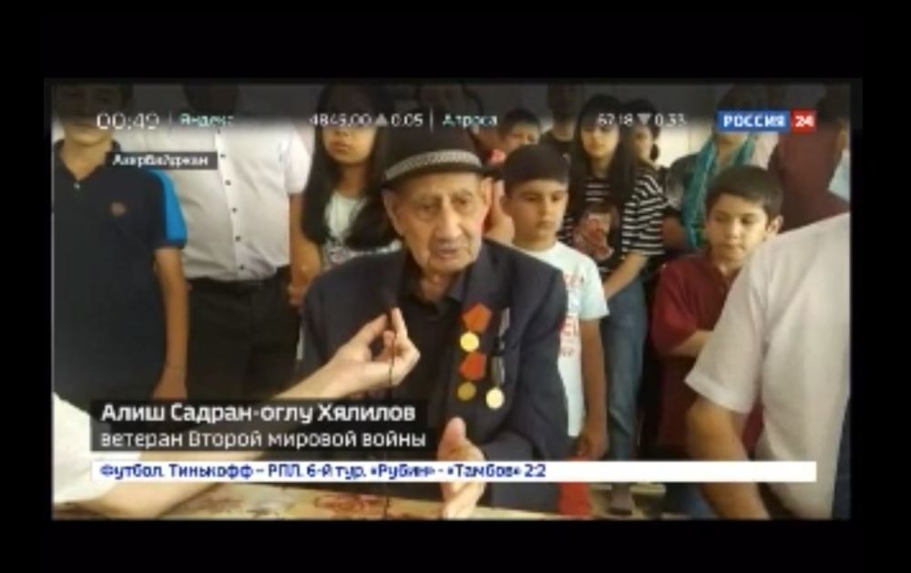 В репортажах телеканалов «Россия-24» и «Россия-1», посвященных открытию в РФ музейного комплекса «Самбекские высоты», представлено интервью Президента Ильхама Алиева (ФОТО/ВИДЕО)