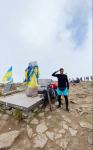 В горах Украины на велосипеде - в честь Азербайджанского солдата (ФОТО)
