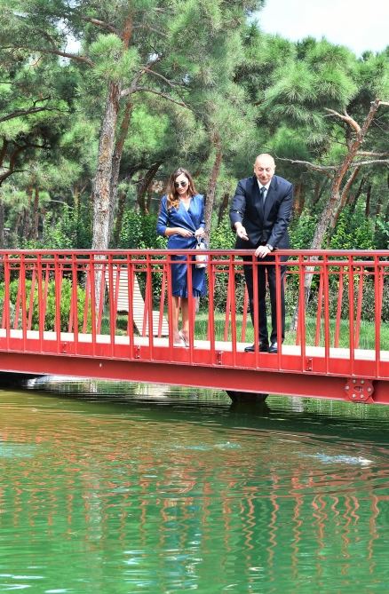 Президент Ильхам Алиев и Первая леди Мехрибан Алиева приняли участие в открытии двух новых корпусов Университета ADA (ФОТО)