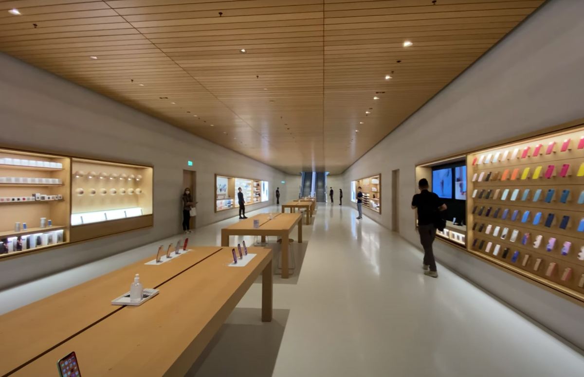 Apple откроет магазин на воде в Сингапуре