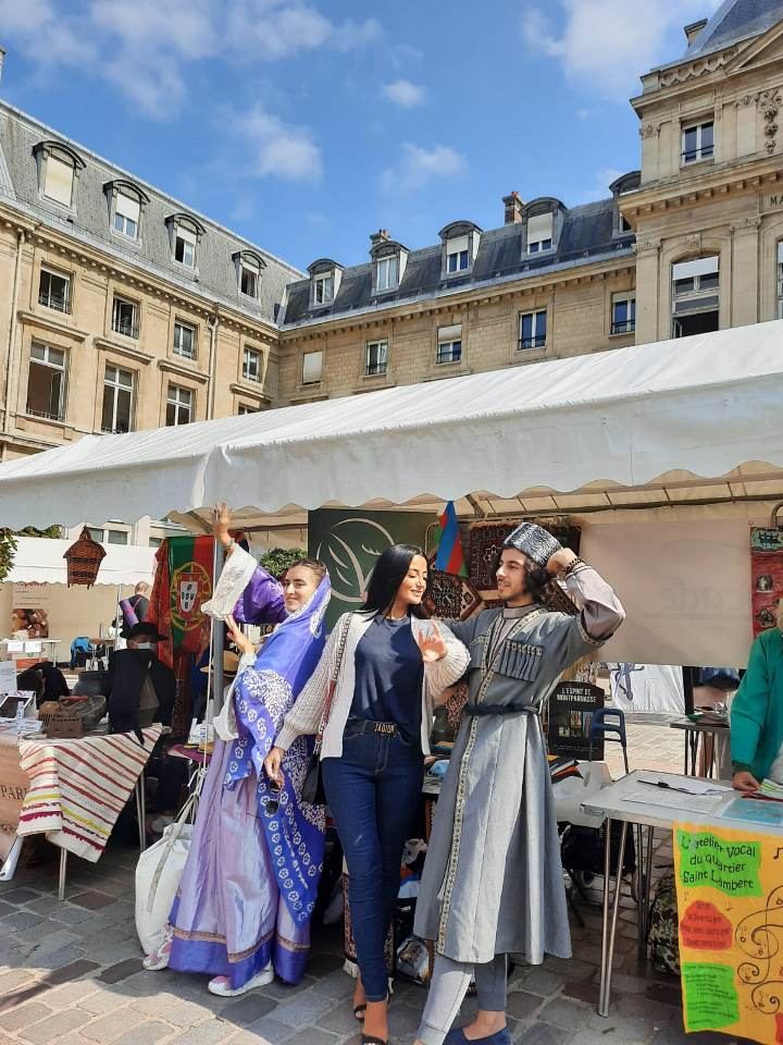 Культура и история Азербайджана в arrondissement de Vaugirard Парижа (ФОТО)