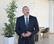 Президент Ильхам Алиев принял участие в открытии Центра профессионального образования в Сумгайыте (ФОТО)