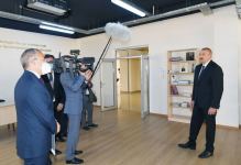 Президент Ильхам Алиев принял участие в открытии Центра профессионального образования в Сумгайыте (ФОТО)