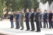 ВВС Азербайджана и Турции совершили совместные полеты в небе над Гянджой (ФОТО)