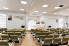 Первый вице-президент Мехрибан Алиева приняла участие в открытии нового здания Детской школы искусств в поселке Бюльбюля (ФОТО)