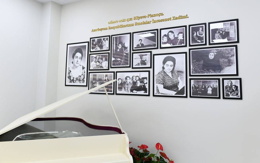 Первый вице-президент Мехрибан Алиева приняла участие в открытии нового здания Детской школы искусств в поселке Бюльбюля (ФОТО)