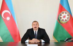 Президент Азербайджана Ильхам Алиев обратился к народу (ВИДЕО/ФОТО)