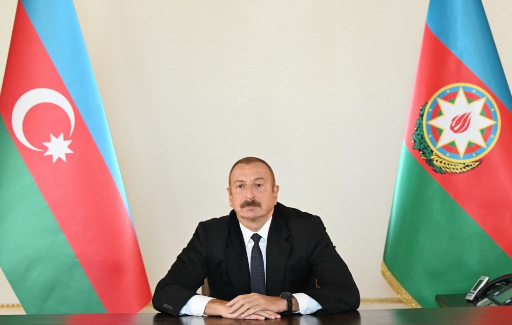 Президент Ильхам Алиев: Оккупация азербайджанских земель входит в планы Армении, и они не скрывает этого
