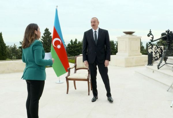 Chronicles of Victory (October 2, 2020): President Ilham Aliyev interviewed by Al Jazeera TV (PHOTO/VIDEO)