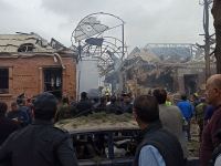 Один человек погиб, четверо получили ранения в результате ракетного обстрела Гянджи со стороны ВС Армении (ФОТО)