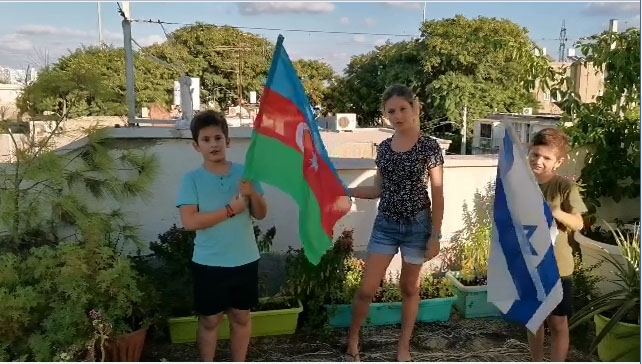 Дети Израиля поддержали Азербайджан в борьбе против армянских оккупантов: "Карабах и Шуша – это Азербайджан" (ВИДЕО)