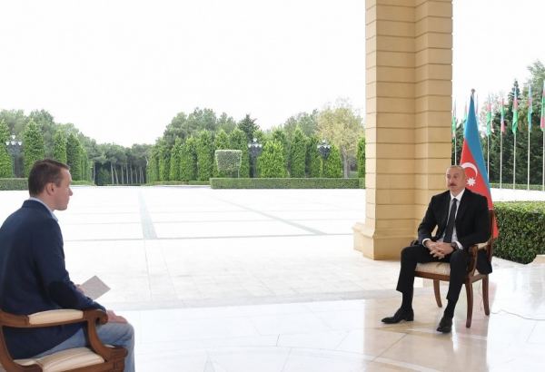 Chronicles of Victory (October 6, 2020): President Ilham Aliyev interviewed by Russian “Perviy Kanal” TV (PHOTO/VIDEO)