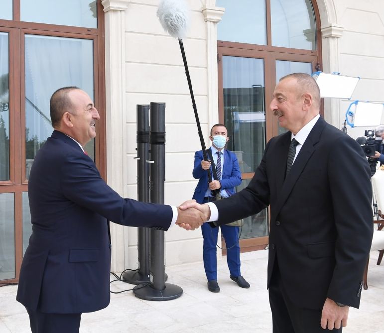 Президент Ильхам Алиев: Азербайджан не одинок. Рядом с Азербайджаном такая большая сила мирового масштаба, такая братская страна, как Турция