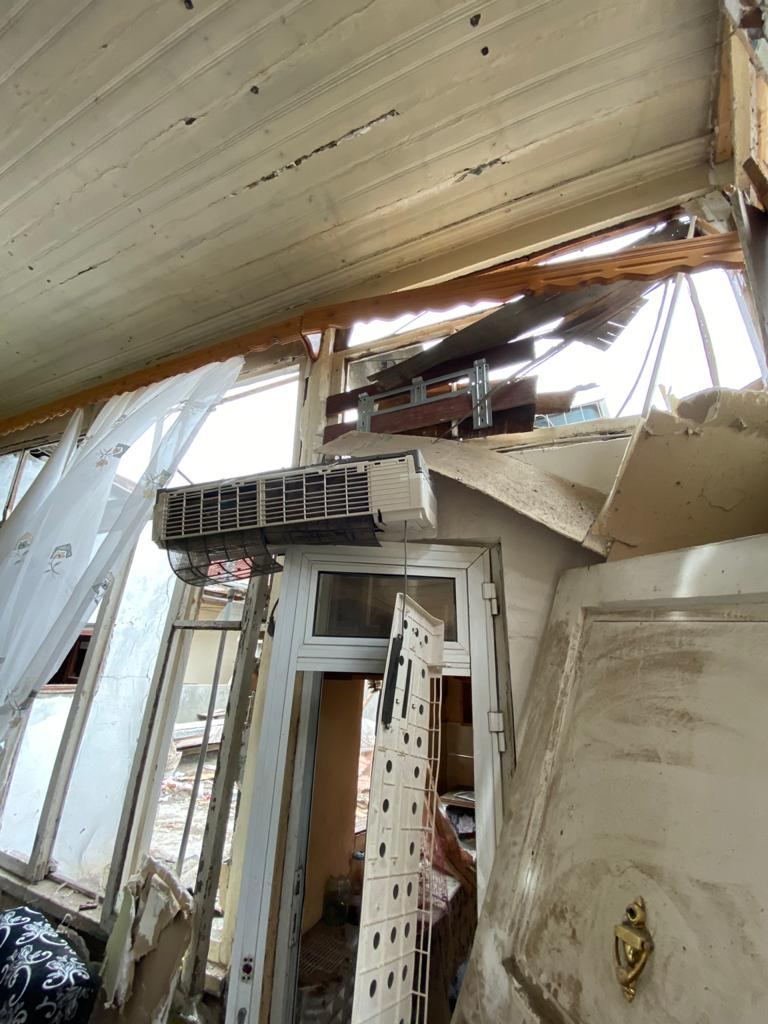 Azerbaijani Ombudsman visits shelled Ganja with fact-finding mission (PHOTO)