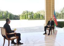 Президент Ильхам Алиев дал интервью телеканалу  CNN-Türk (ФОТО/ВИДЕО)