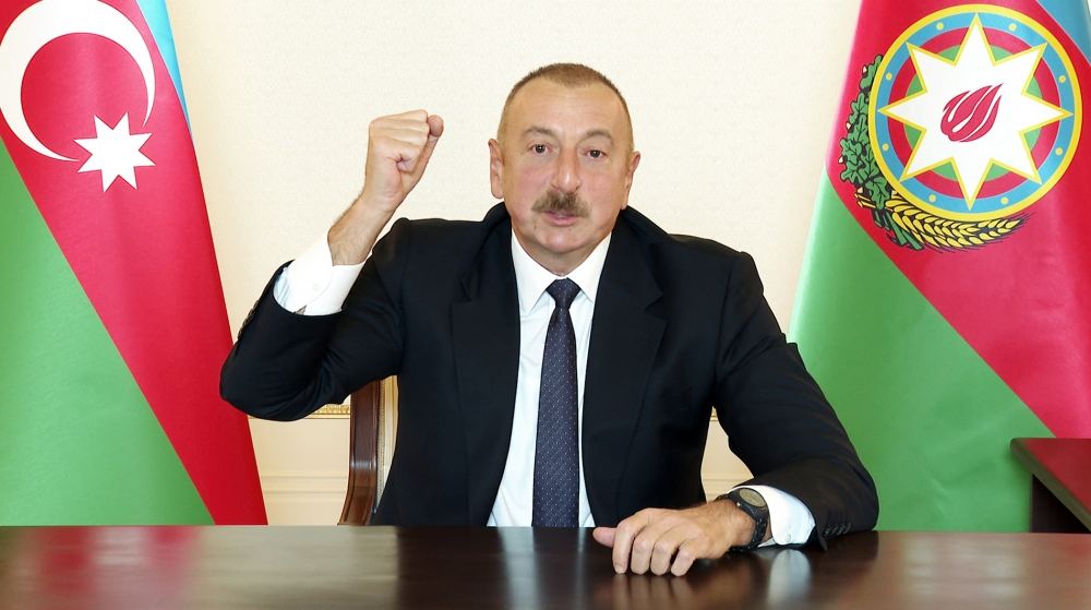 Президент Ильхам Алиев: Никакая сила в мире не сможет заставить нас свернуть со своего пути