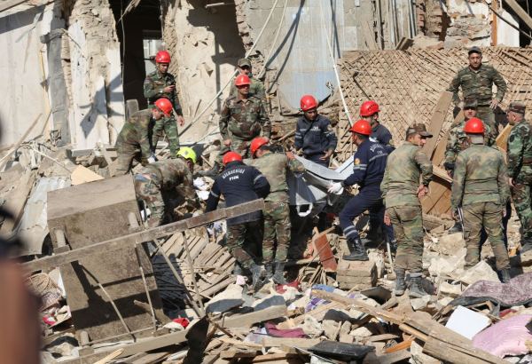 Evidence of Armenian terror against Azerbaijan's Ganja spread in world media (VIDEO)