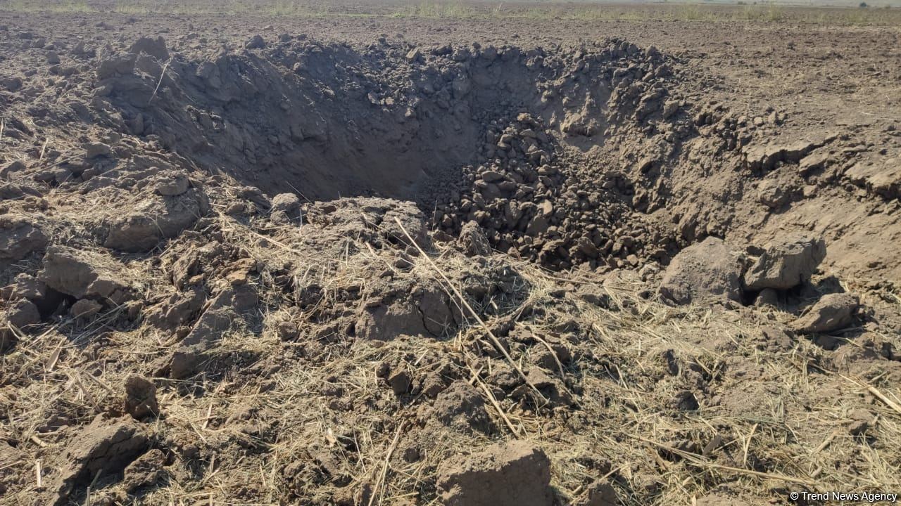 ВС Армении в очередной раз подвергли ракетному обстрелу село Газахлар Физулинского района (ФОТО)