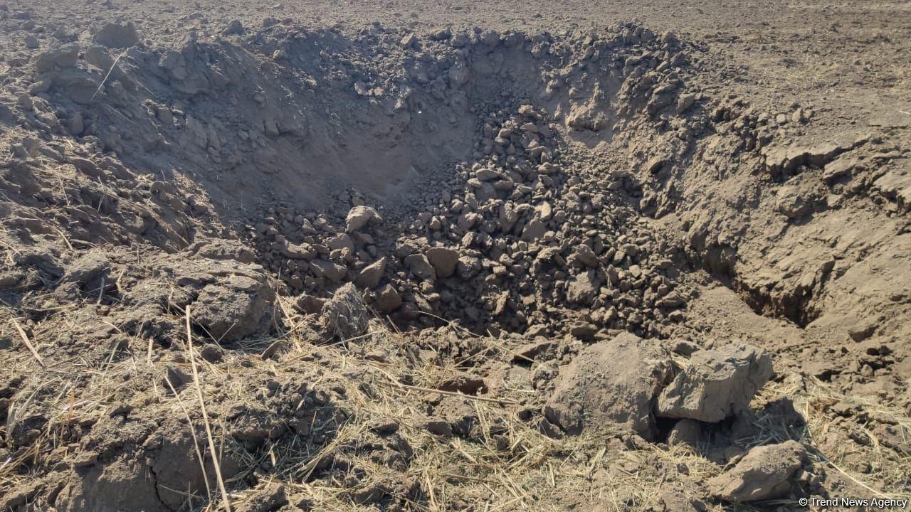 ВС Армении в очередной раз подвергли ракетному обстрелу село Газахлар Физулинского района (ФОТО)