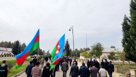 Вынужденные переселенцы из Ходжавенда провели "Знаменный марш" (ФОТО)