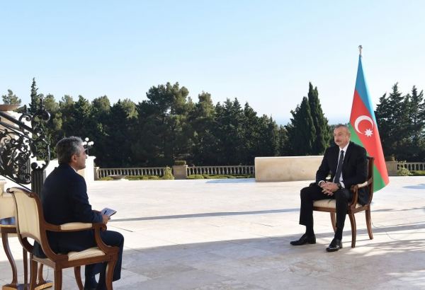 Chronicles of Victory: President Ilham Aliyev interviewed by Turkish A Haber TV channel on October 16, 2020 (PHOTO/VIDEO)