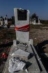 ВС Армении подвергли умышленному обстрелу кладбище в Агдаме (ФОТО)