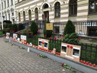 В Латвии чтут память мирных жителей Гянджи, ставших жертвами армянской агрессии (ВИДЕО/ФОТО)