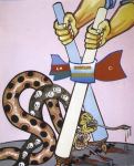 Русские и азербайджанцы показали уродливое лицо армянского фашизма в карикатурах (ФОТО)