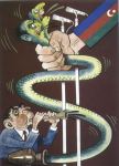 Русские и азербайджанцы показали уродливое лицо армянского фашизма в карикатурах (ФОТО)