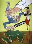 Русские и азербайджанцы показали уродливое лицо армянского фашизма в карикатурах (ФОТО)