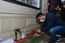 Подростки почтили память гражданина России, погибшего в результате обстрела Гянджи ВС Армении (ФОТО)