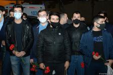 Подростки почтили память гражданина России, погибшего в результате обстрела Гянджи ВС Армении (ФОТО)
