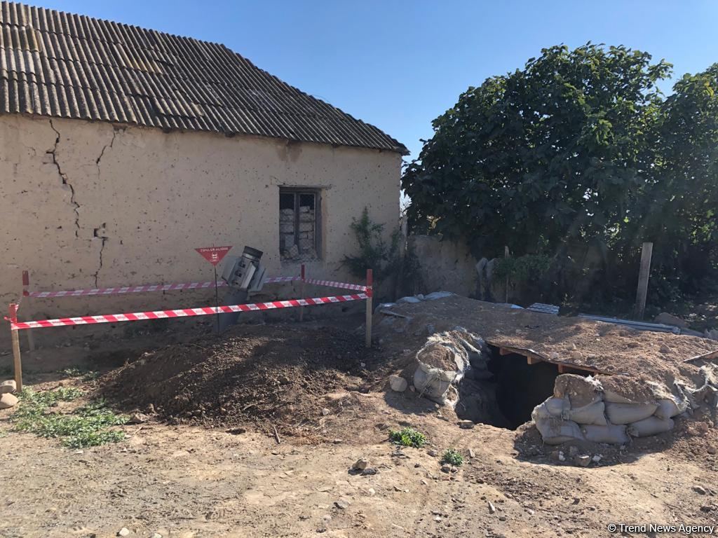 Ракета, выпущенная ВС Армении по Гёранбою упала, но не разорвалась (ФОТО)