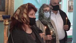 Funeral service for 13-year-old Arthur, who died due to Armenian terror, being held in church in Ganja (PHOTOS)