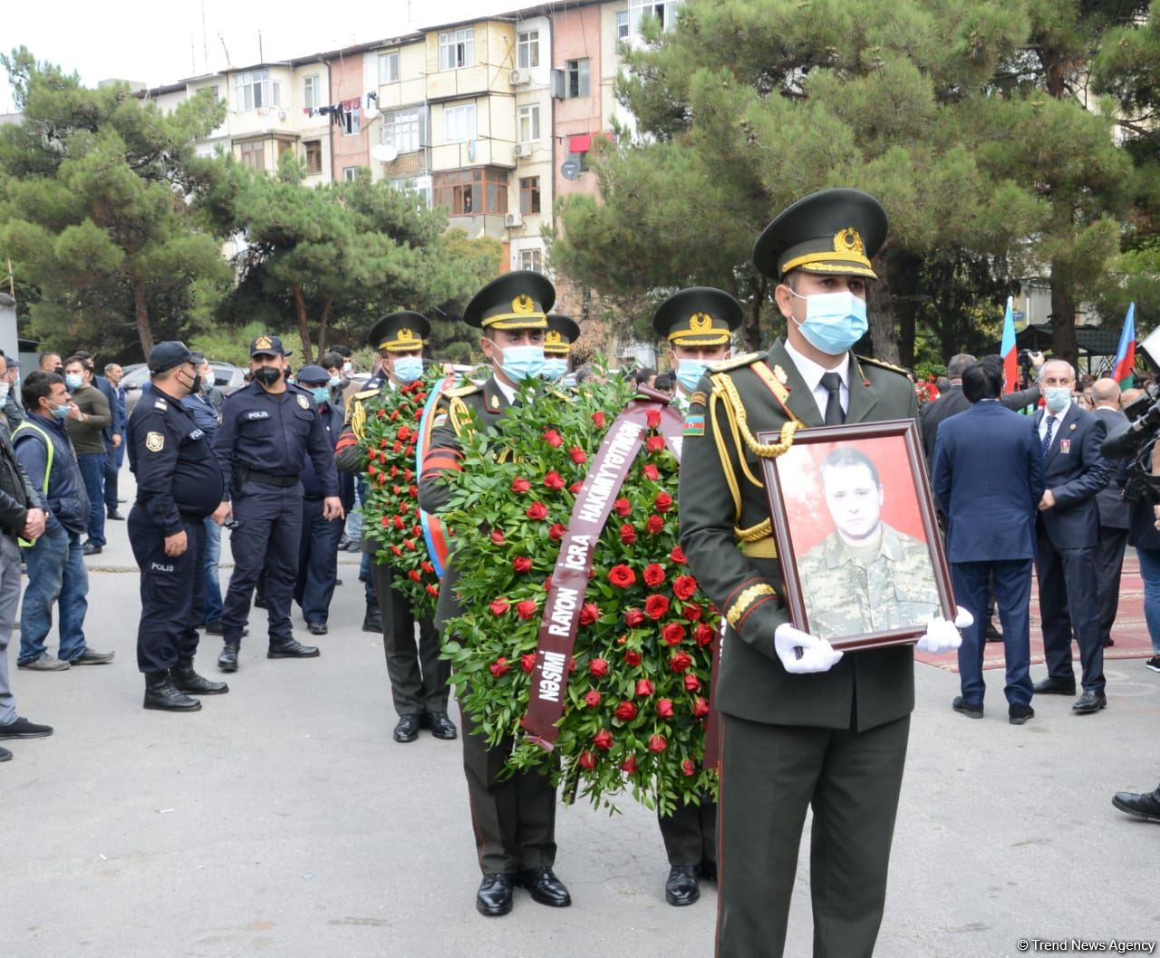 Азербайджанский военнослужащий Дмитрий Солнцев похоронен во второй Аллее шехидов (ФОТО)