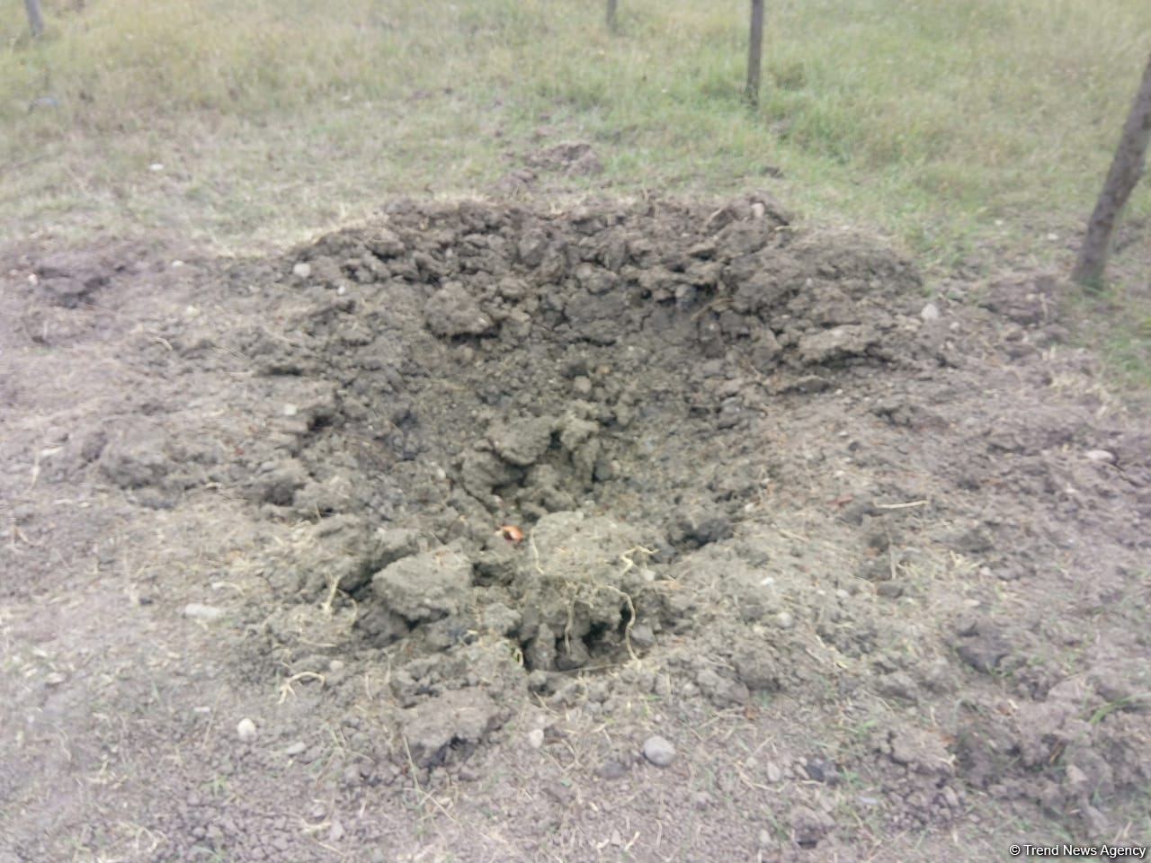 Armenian troops launch phosphorus bomb on Azerbaijan’s Tartar (PHOTO)