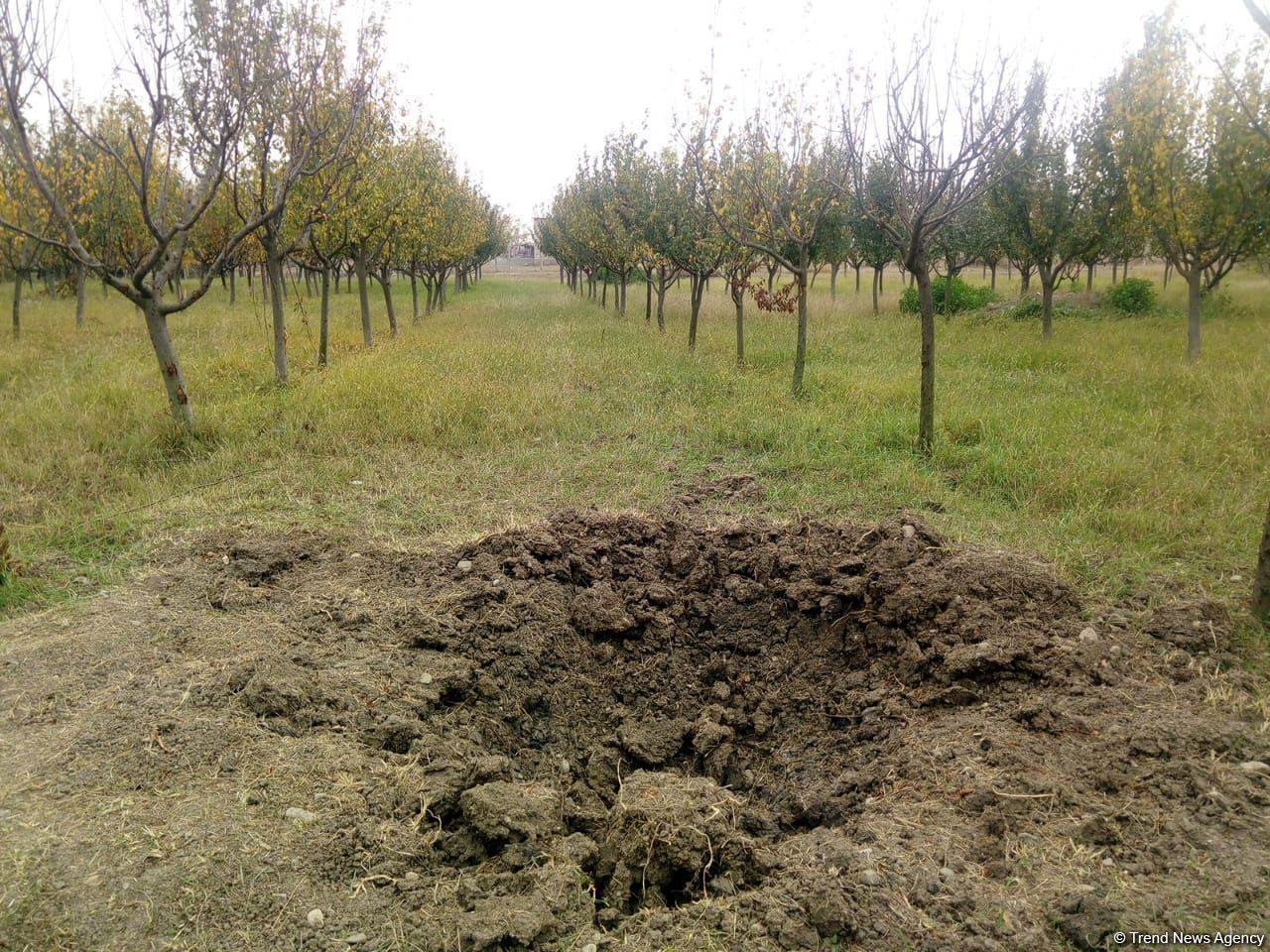 Armenian troops launch phosphorus bomb on Azerbaijan’s Tartar (PHOTO)