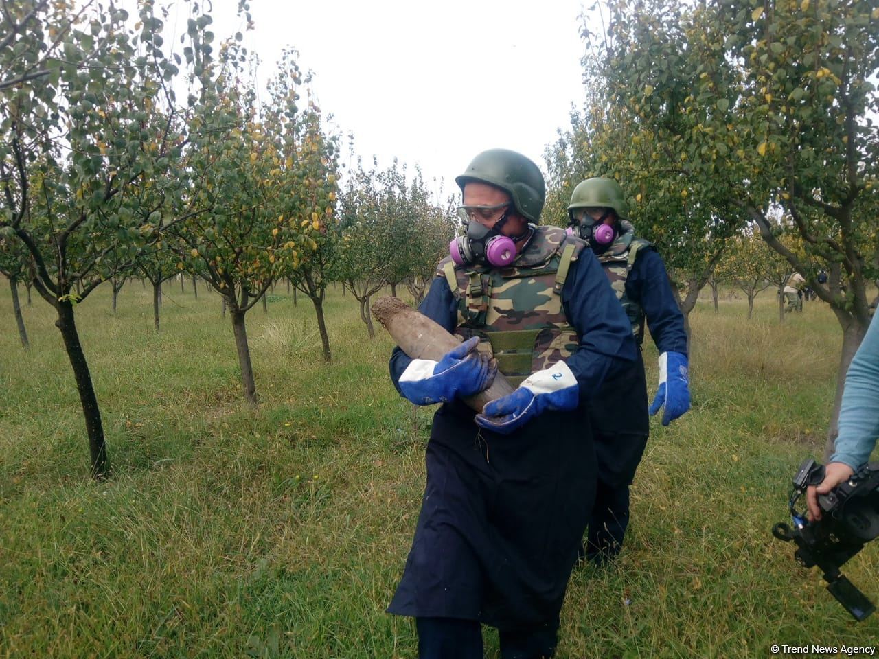 Armenian troops launch phosphorus bomb on Azerbaijan’s Tartar (PHOTO)
