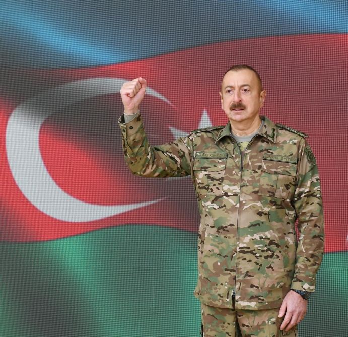 Президент, Победоносный Верховный главнокомандующий Ильхам Алиев: Ты свободна, родная Шуша!