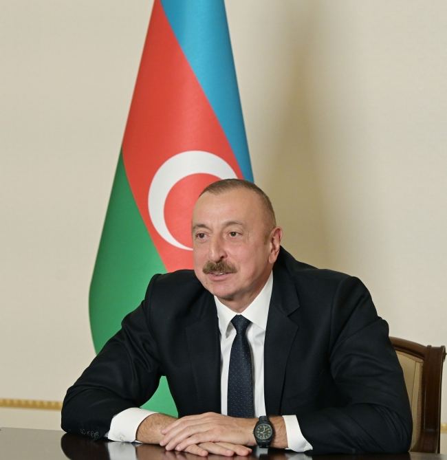 Президент Азербайджана Ильхам Алиев выступил с обращением к народу (ФОТО)