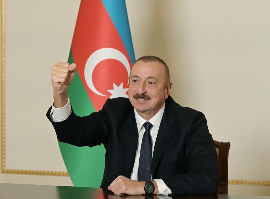 Президент Азербайджана Ильхам Алиев выступил с обращением к народу (ФОТО)