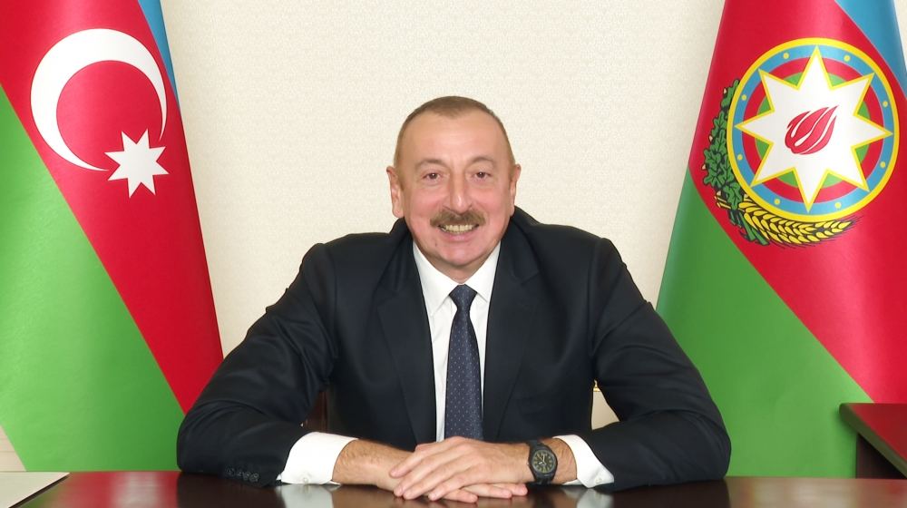 Президент Азербайджана Ильхам Алиев выступил с обращением к народу (ФОТО)