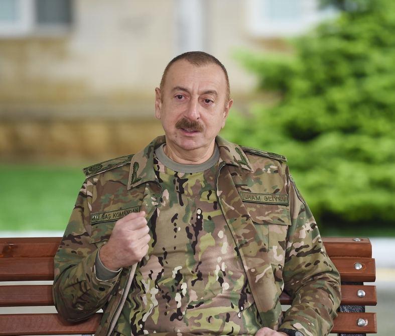 Президент Ильхам Алиев: В достижении этой победы очень большую роль сыграла политическая и моральная поддержка Турции