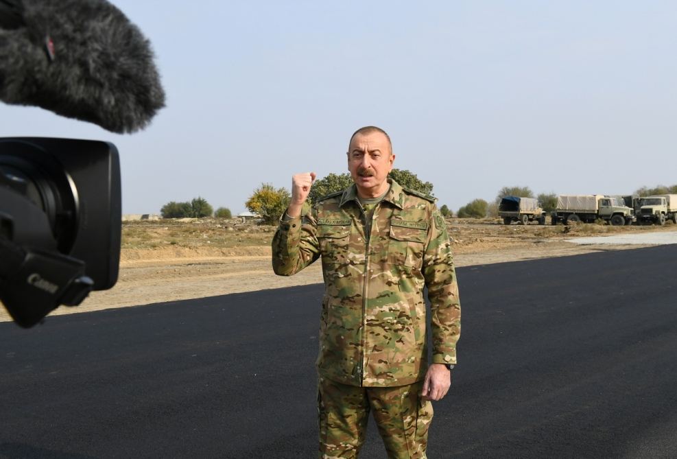 Президент Ильхам Алиев и Первая леди Мехрибан Алиева побывали в освобожденных от оккупации Физулинском и Джебраильском районах, в том числе в городах Физули и Джебраил (ОБНОВЛЕНО)
