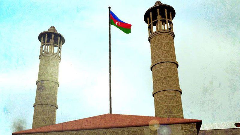 При въезде в сердце Карабаха -  новая надпись Şuşa в цветах флага Азербайджана  (ВИДЕО)